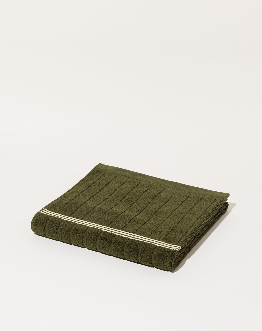 Home Baina | St Bathans Bath Towel In Moss