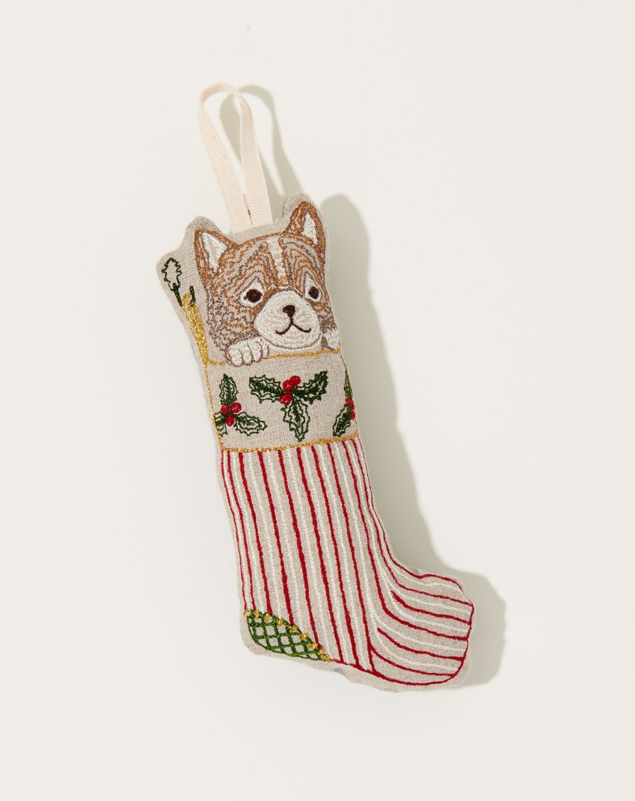 Home Coral Tusk | Kitty Stocking Ornament