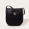 Accessories Savette | Large Tondo Hobo In Black