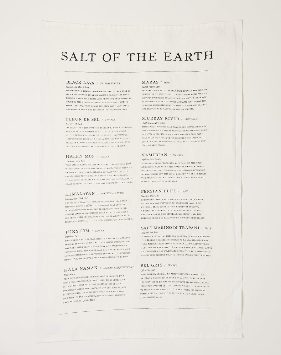 Home Sir Madam | Salt Of The Earth Tea Towel