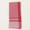 Home Auntie Oti | Gamcha Towel In Red Gingham