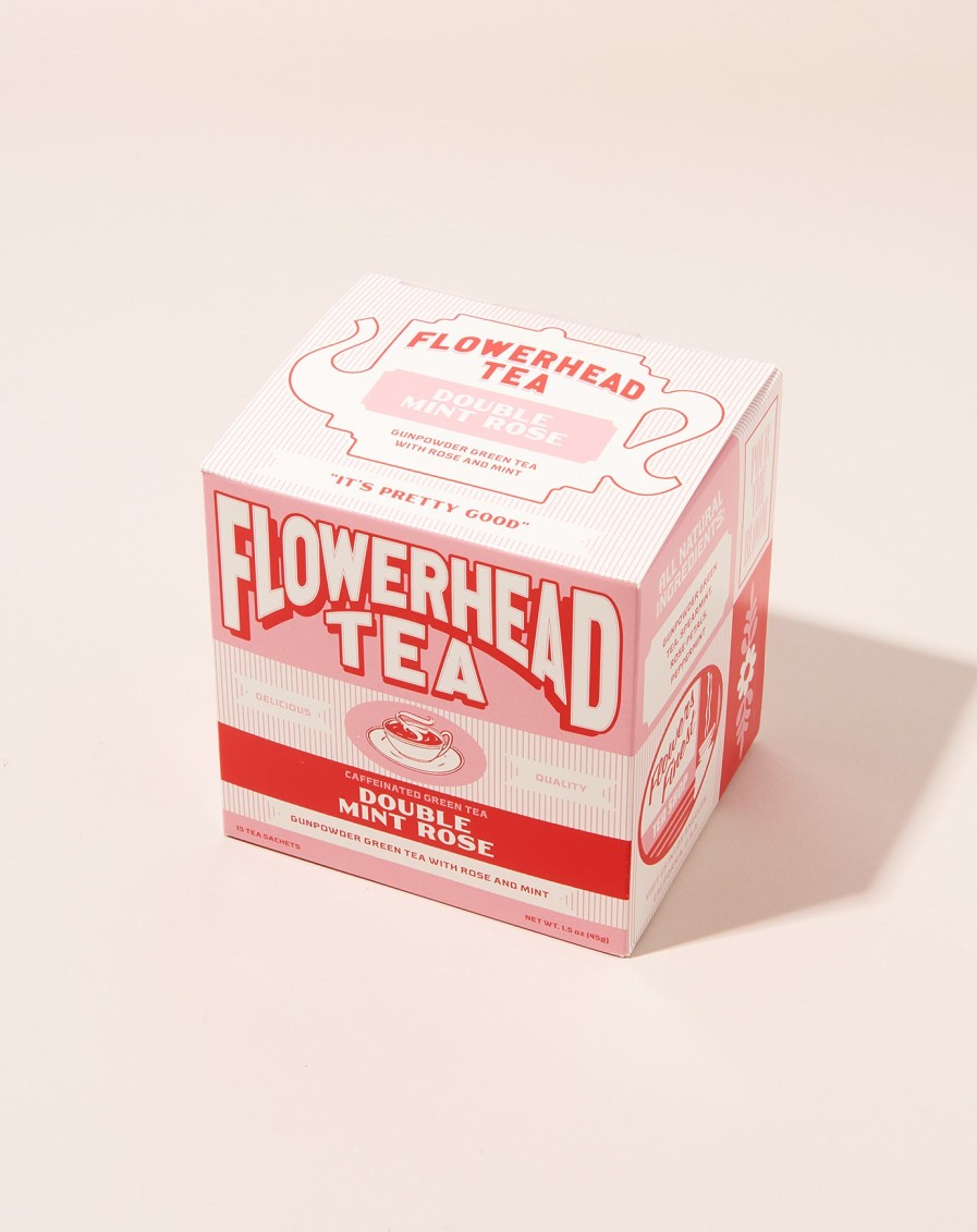 Apothecary Flowerhead Tea | Double Mint Rose Tea Bags