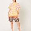 Apparel Raquel Allegra | New Boyfriend In Acid Light Tie Dye