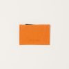 Accessories Amiacalva | Washed Canvas Pouch In Orange