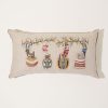 Home Coral Tusk | Deck The Halls Pocket Pillow