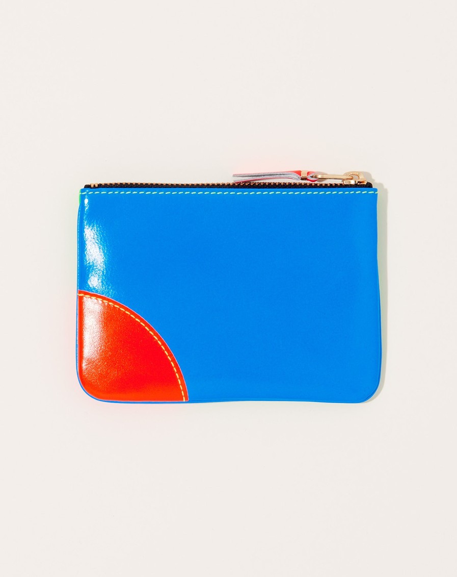 Accessories Comme des Garons | Super Fluo Pouch In Green And Blue