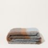 Home Mantas Ezcaray | Mohair Cuadros Throw In Sky Blue