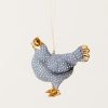 Home Cody Foster | Merriment Hen Ornament In Grey