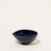 Home Monohanako | Medium Almond Bowl In Dark Blue