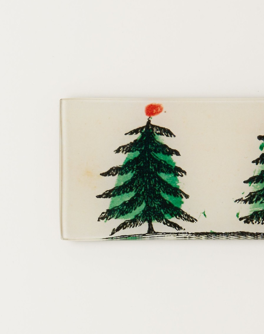 Home John Derian | 2 Trees Rectangular Tray