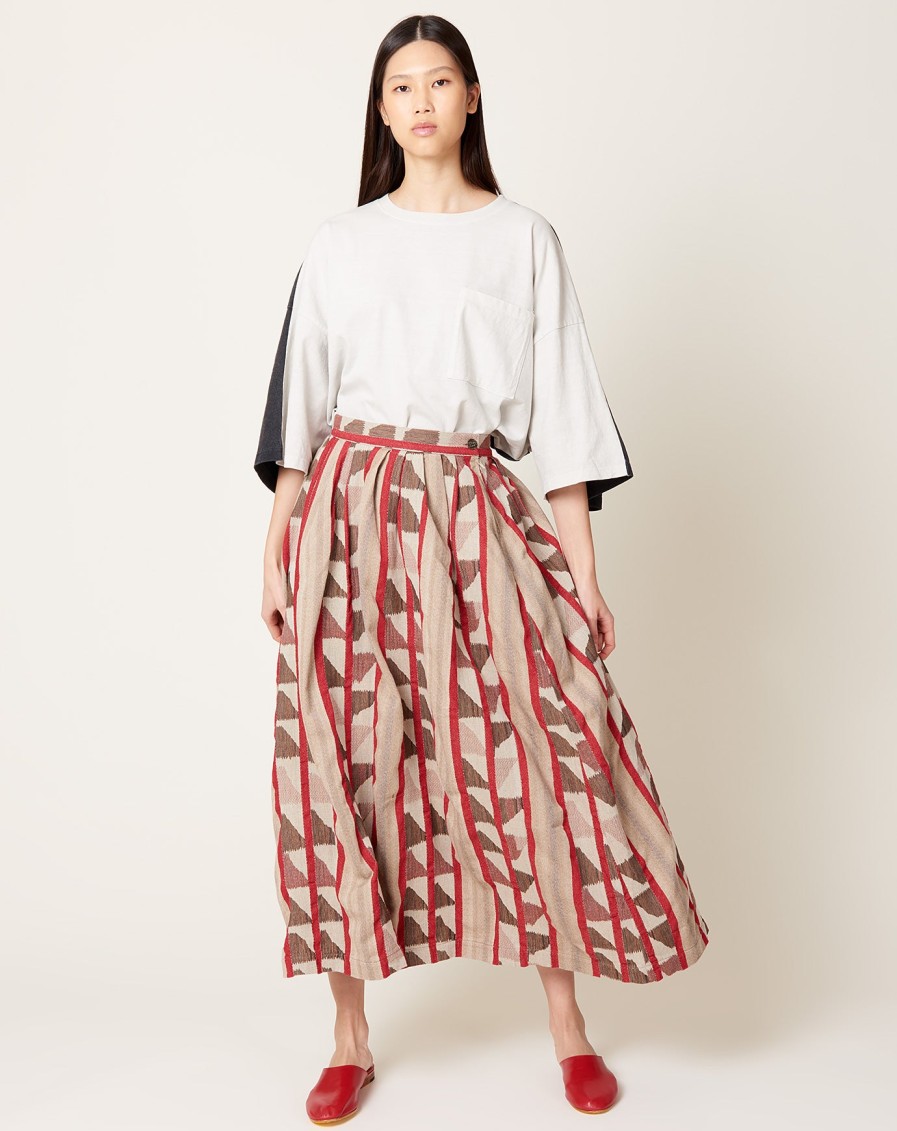 Apparel Kapital | Cotton Pueblo Stripe Harvest Skirt