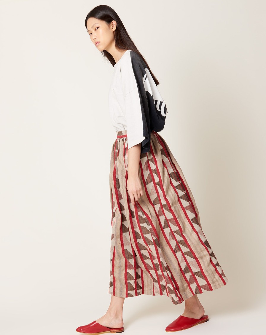 Apparel Kapital | Cotton Pueblo Stripe Harvest Skirt