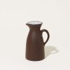 Home Vintage | Ceramic Pitcher In Matte Brown