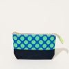 Accessories Carmine | Ecology Leather Pouch In Neon Green