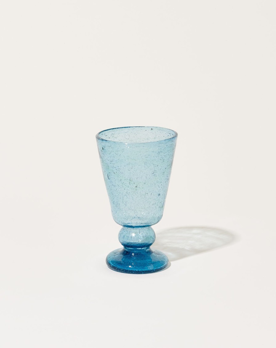 Home Malaika | Sultan Wine Glass In Blue