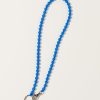 Accessories Ina Seifart | Perlen Long Keyholder In Blue On Blue