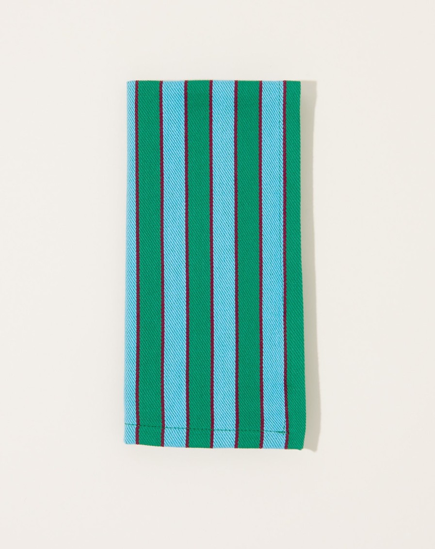 Home Dusen Dusen | Herb Stripe Napkin In Thyme