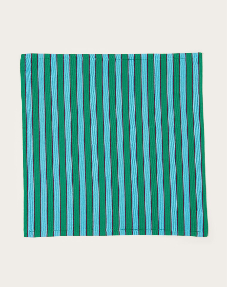 Home Dusen Dusen | Herb Stripe Napkin In Thyme