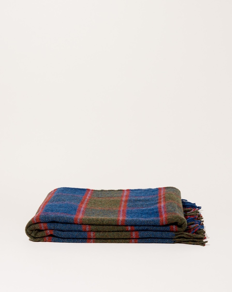 Home Mantas Ezcaray | Shetland Blanket In Blue