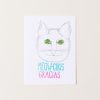 Home The Great Lakes Goods | Meow-Chos Gracias Card