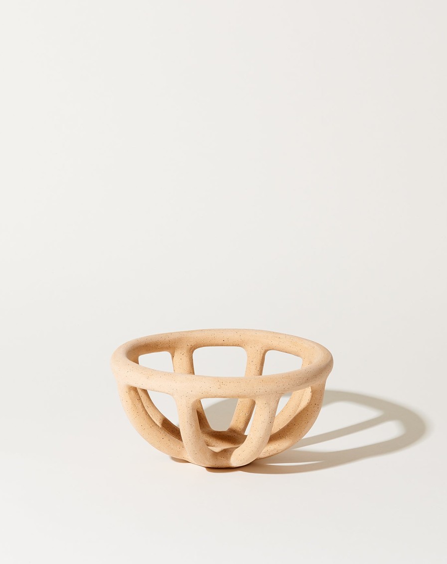 Home SIN | Small Prong Fruit Bowl In Sand