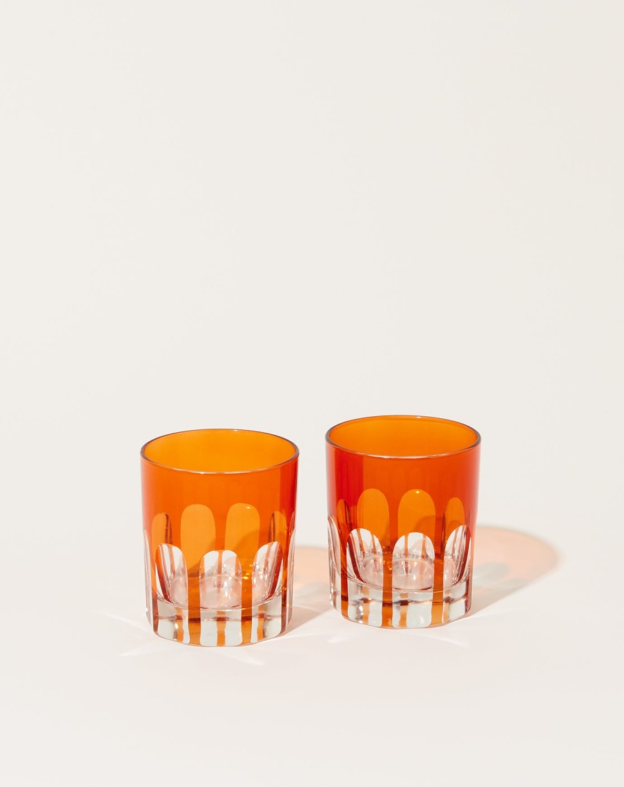 Home Sir Madam | Rialto Glass Old Fashioned Set In Lolita