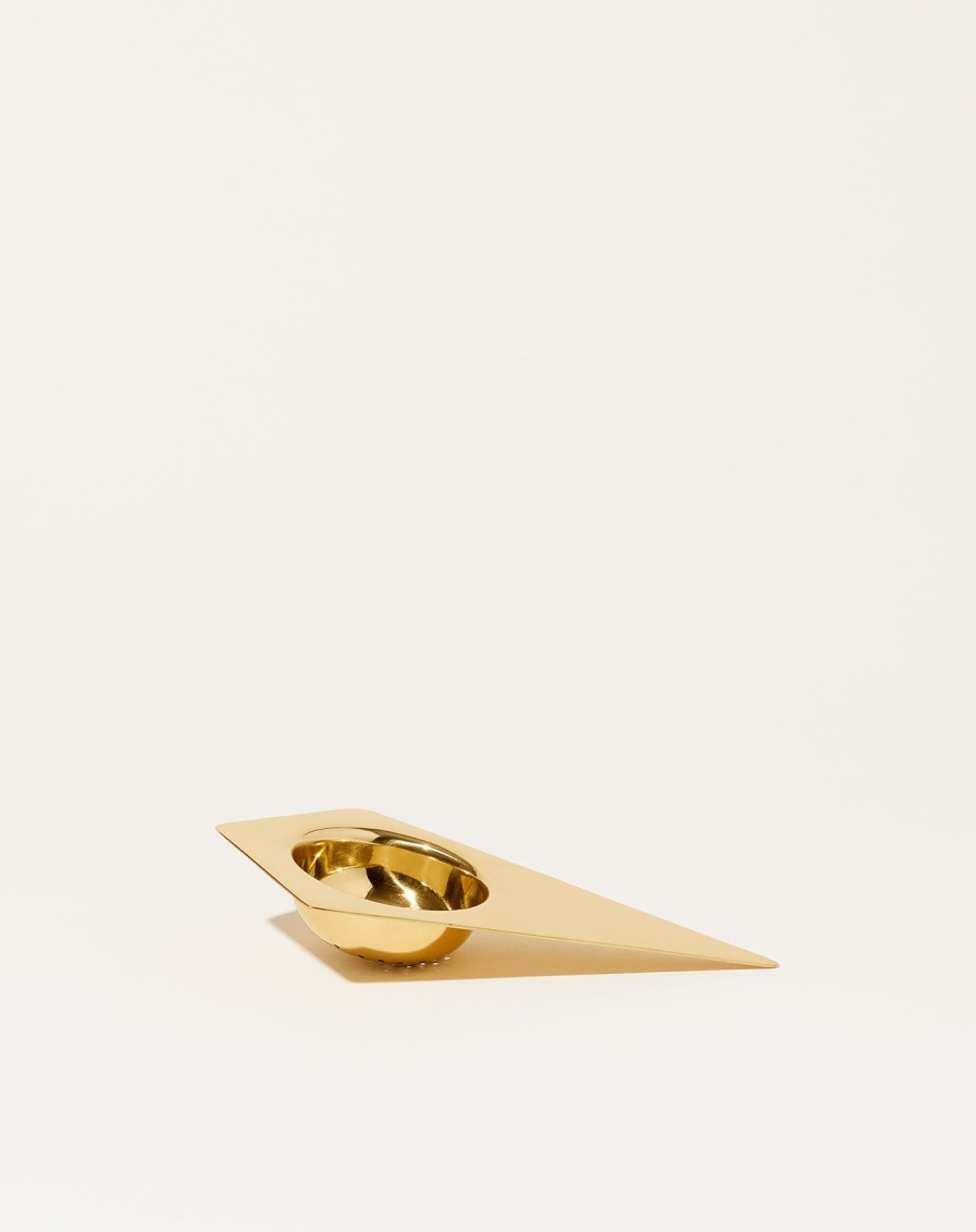 Home Sir Madam | Tea Strainer In Brass