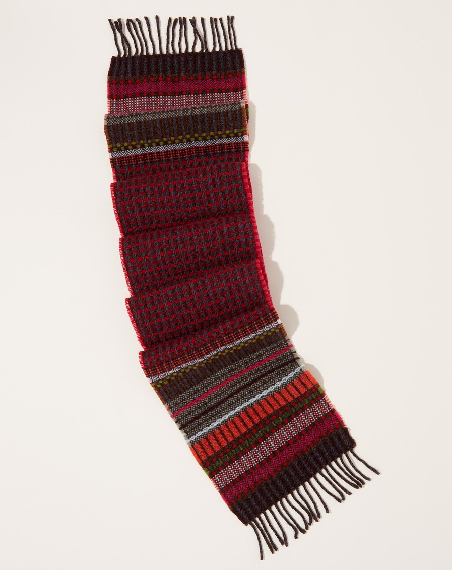 Accessories Wallace Sewell | Fremont Scarf In Beetroot