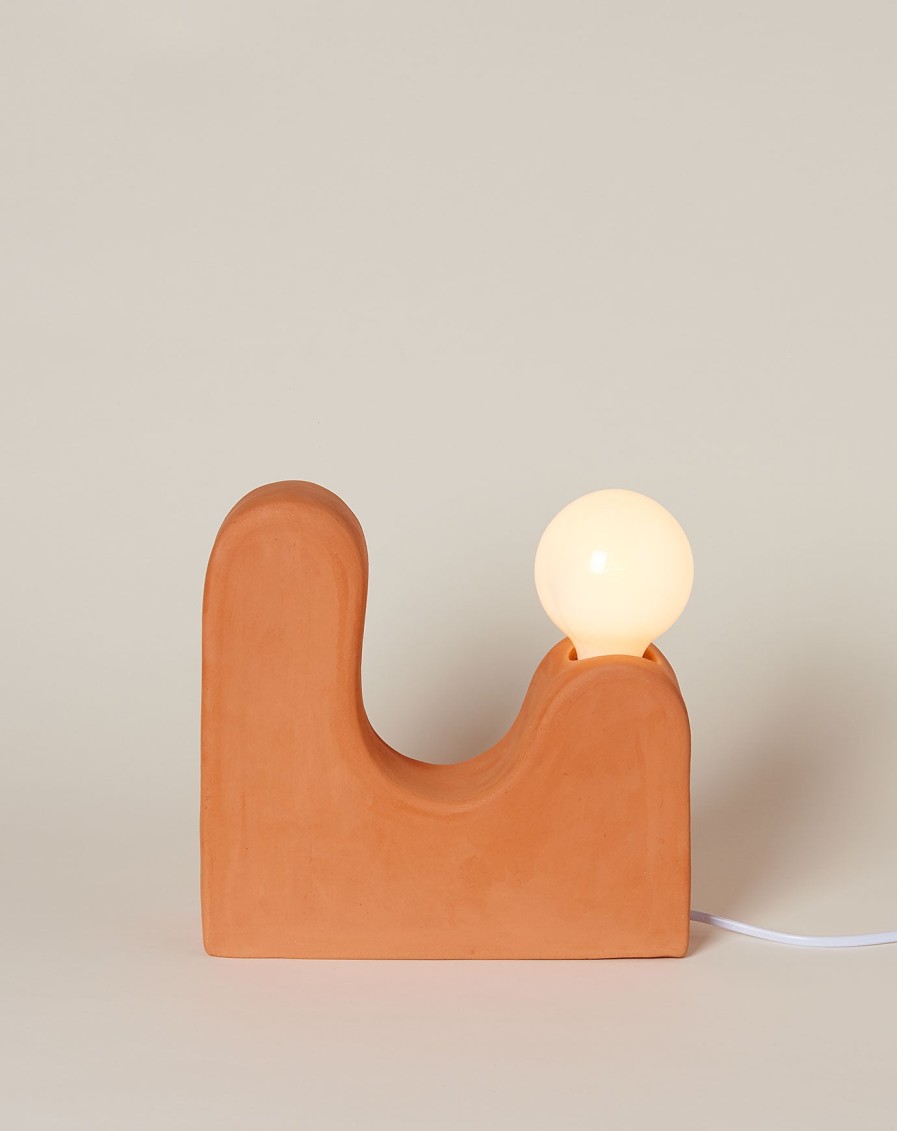 Home SIN | Little Hills Table Lamp In Terracotta