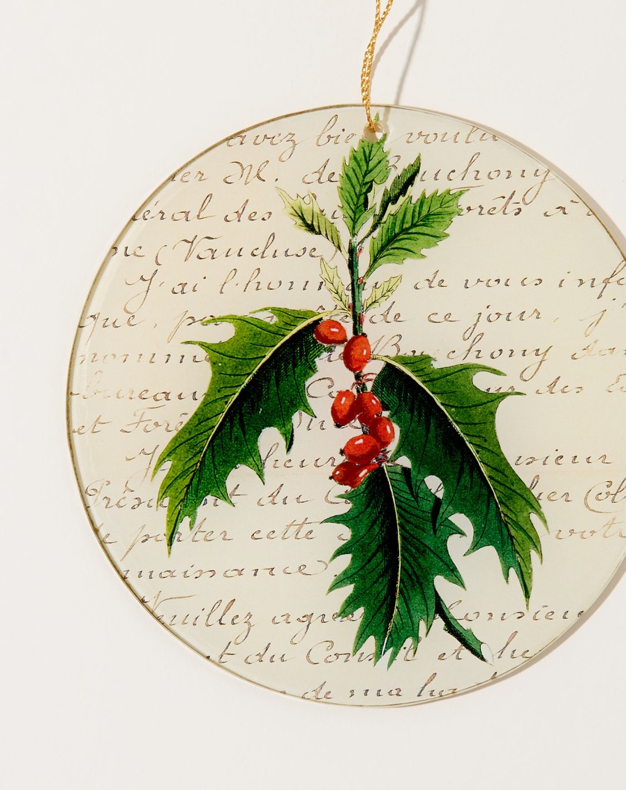 Home John Derian | Holly Ornament