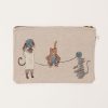 Home Coral Tusk | Playful Cats Pouch