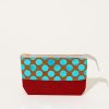 Accessories Carmine | Ecology Leather Pouch In Blue