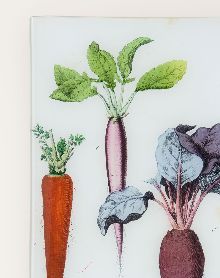 Home John Derian | Radish, Carrot, Beet (Kitchen Vegetables) Wall Tray