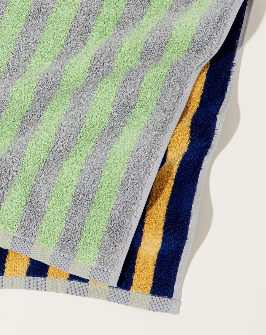 Home Dusen Dusen | Hand Towel In Opal Stripe